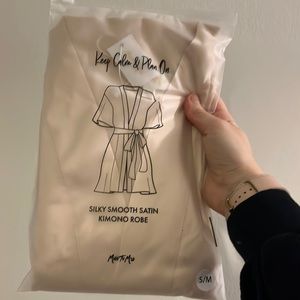 Miss to Mrs. Satin Robe